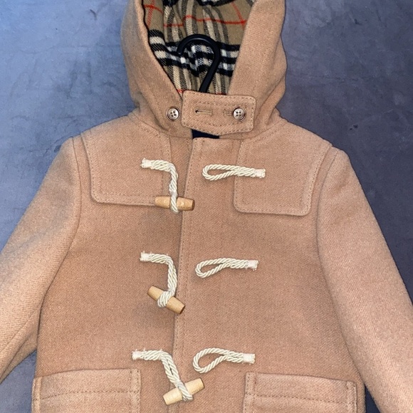 Beige Burberry Coat Toddler